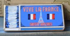Vive La France Matches Needle Minder