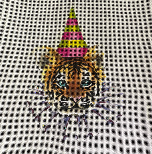 HBD003 Birthday Tiger Head
