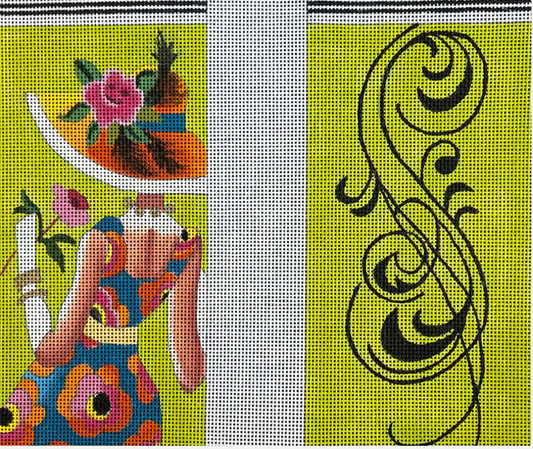EY203 Woman with Rose