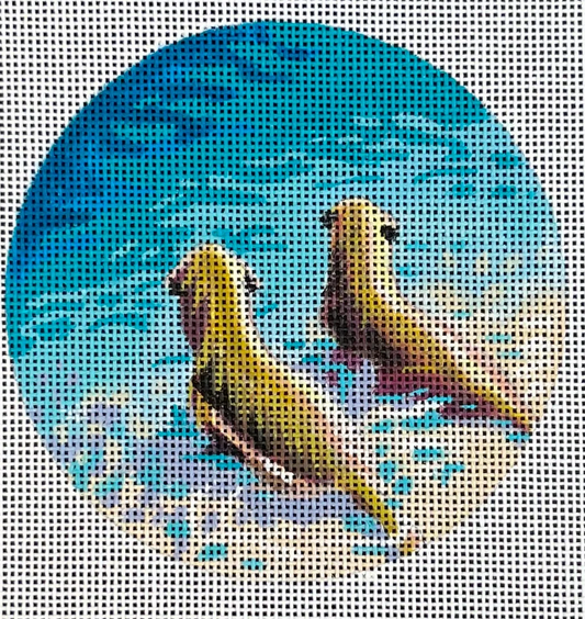 IN558 Dogs in Water