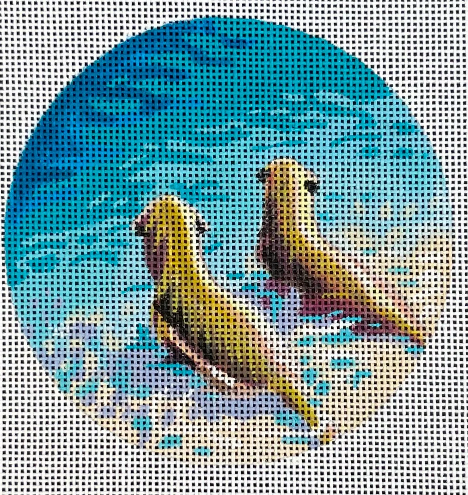 IN558 Dogs in Water