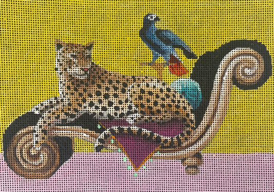 IN700 Leopard on Chaise - 13 mesh