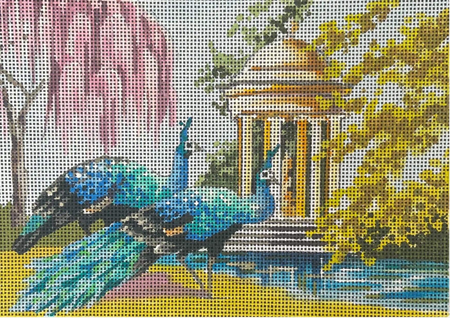 IN703 Peacock Garden