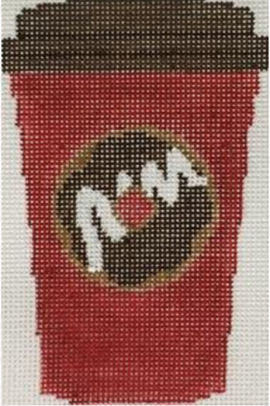 RD415 Red Donut Coffee Cup
