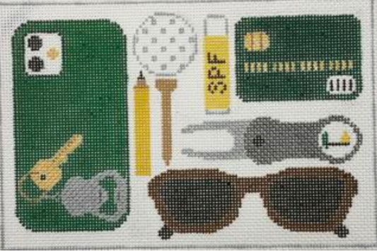 RD474 Golfer's Pocket Contents