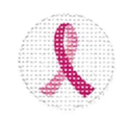 TTF150 Pink Ribbon Key Fob Insert