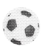 TTF276 Soccer Key Fob Insert