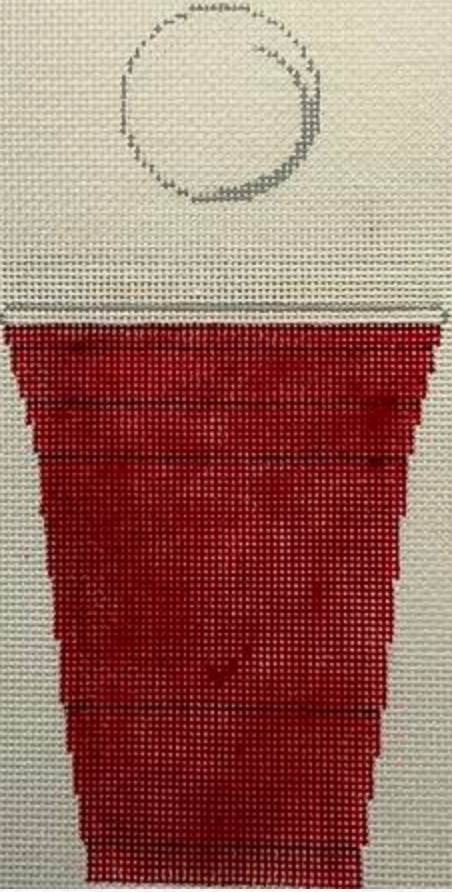 RD535R Red Beer Pong Cup