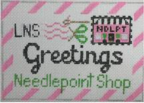 RD356 Needlepoint Shop Letter