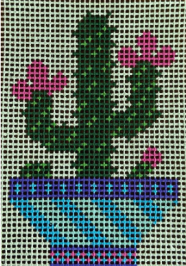 SL-502 Cactus Dish Stitchin Little