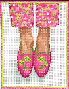 PL-475 Palm Tree Loafers
