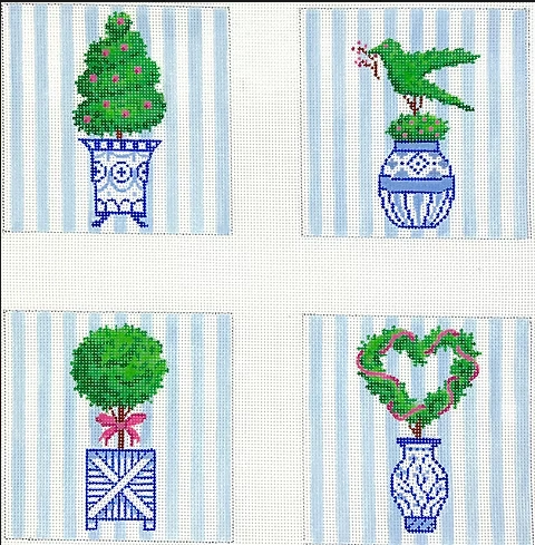 CO4-27 Topiary Coaster Set