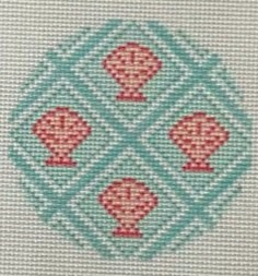 GP 183 Shells Trellis Round