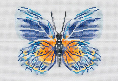 IKS-4020B Large Butterfly- Blue Autumn