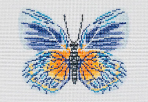 IKS-4020B Large Butterfly- Blue Autumn