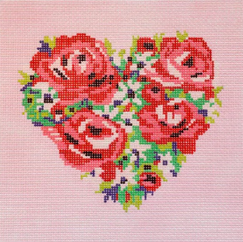 IKS-2040 Large Flower Heart