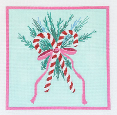 IKS3006 Candy Cane Bow