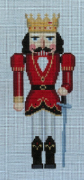 4486 Red and Black King Nutcracker