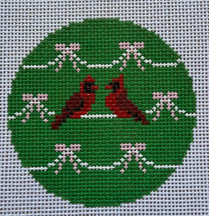 AB-147c Green Cardinal Round