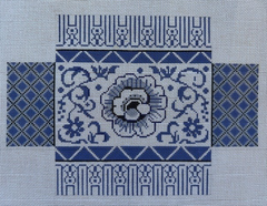 GE-450 Blue and White Brick Cover