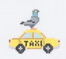 SUE-53 NYC Taxi Bag Tag