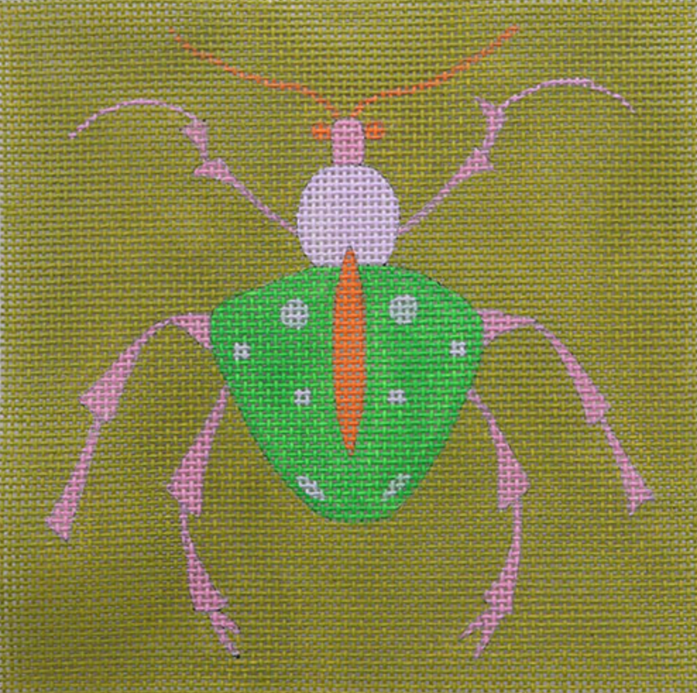 ZE981 Pink Head/Green Body Bug