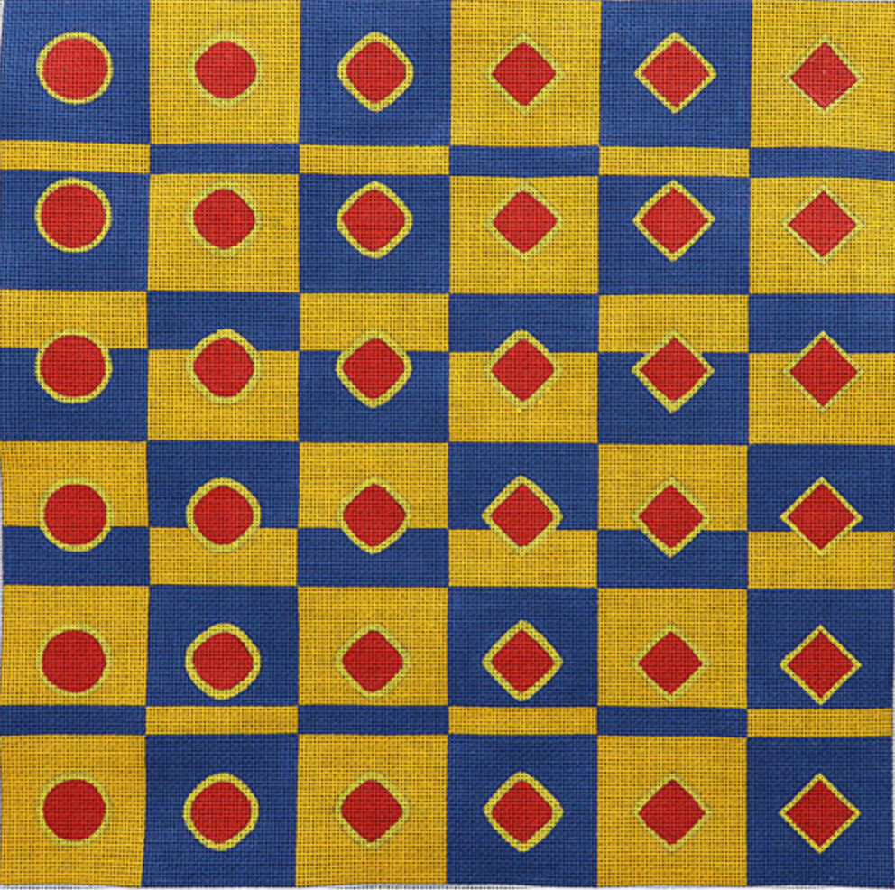 ZEAX106 East West North South - Yellow