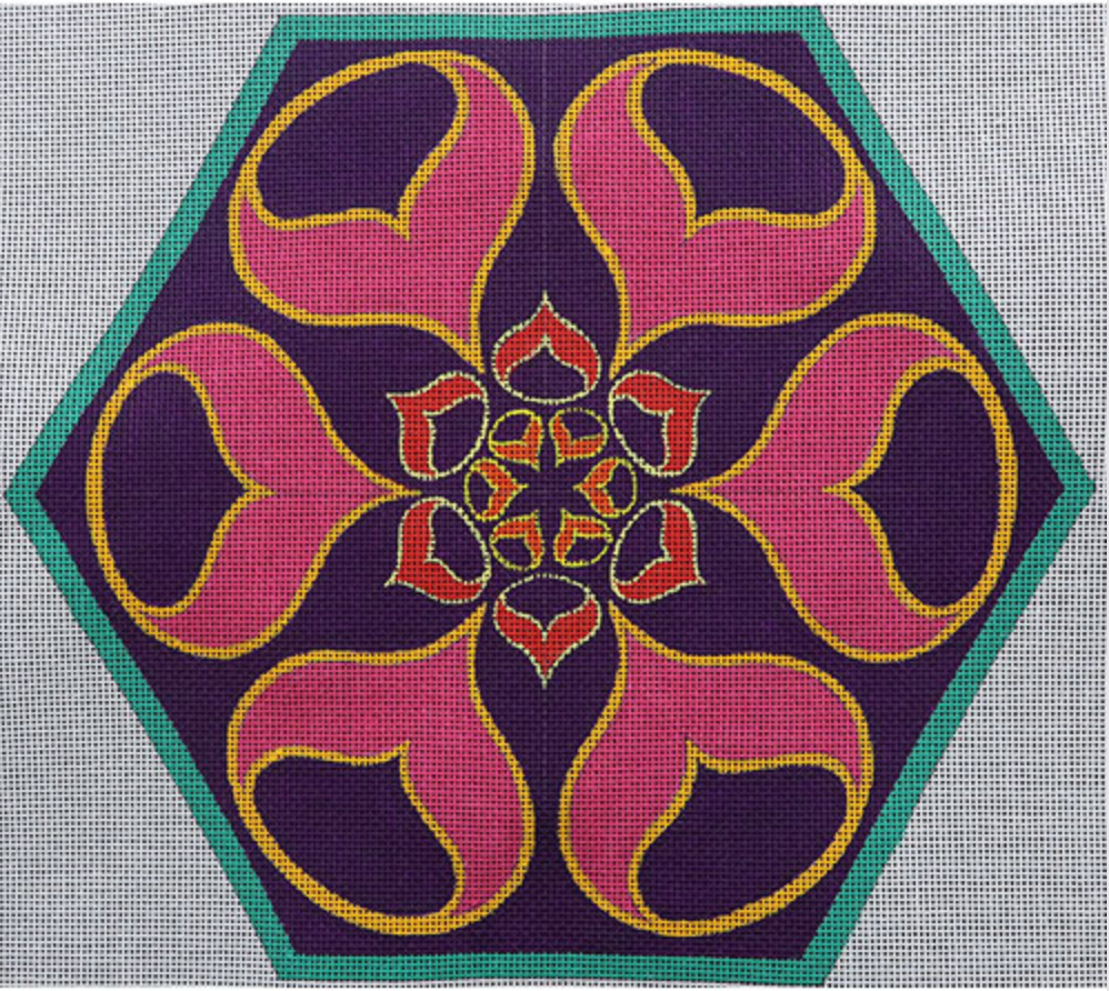 ZEAX120 Eighteen Petals Magenta