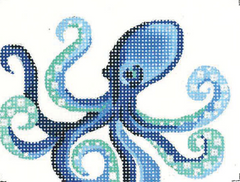 KCN956 Royal Blue Octopus