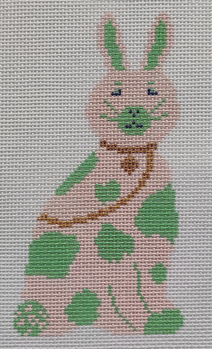 SLS Chinoiserie Bunny Pink/Green