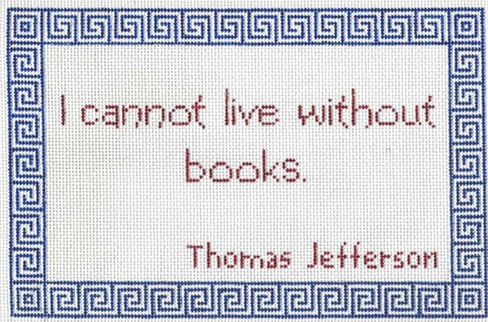 P113 Cannot Live without Books