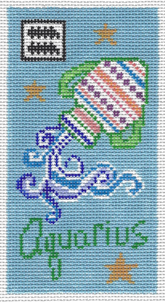 EZ104 Aquarius Zodiac Eyeglass Case