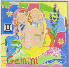 Z106 Gemini Zodiac Square