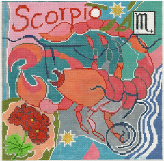 Z110 Scorpio Zodiac Square