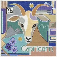 Z112 Capricorn Zodiac Square