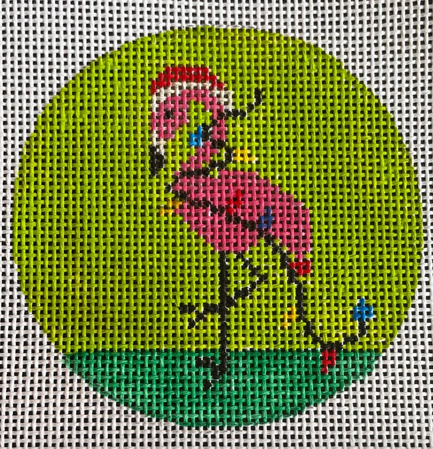 O-18 Flamingo Christmas