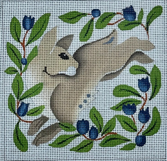 BE1054 Bunny in Blueberries