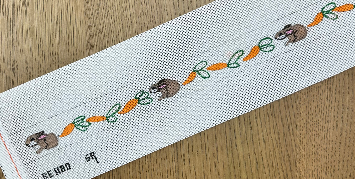 BE1180 Rabbits and Carrots Belt