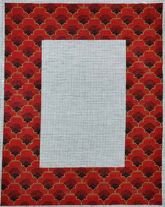 MH4403 Red Scallop Frame