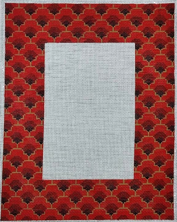 MH4403 Red Scallop Frame