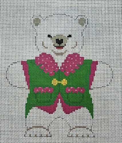 MH5703 Polar Bear Pink/Green Vest