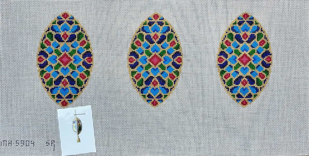 MH59034 Jewels Triad Ornament