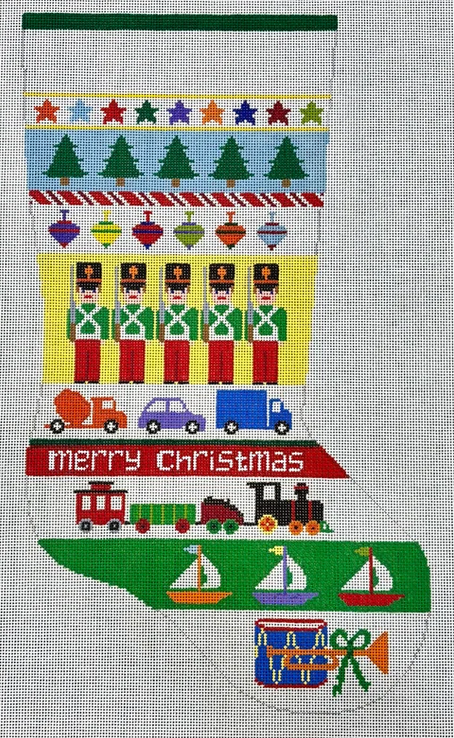 0101 Soldier Stripe Stocking