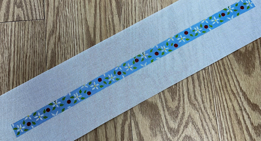 1935 Lady Bugs and Flowers Dog Collar