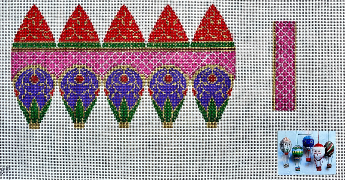 5264 Trellis and Vines 3D Hot Air Balloon