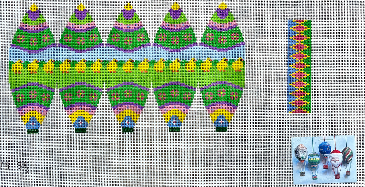 5279 Ring of Chicks 3D Hot Air Balloon