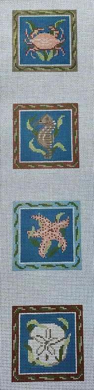 0518 Ocean Life Coaster Set