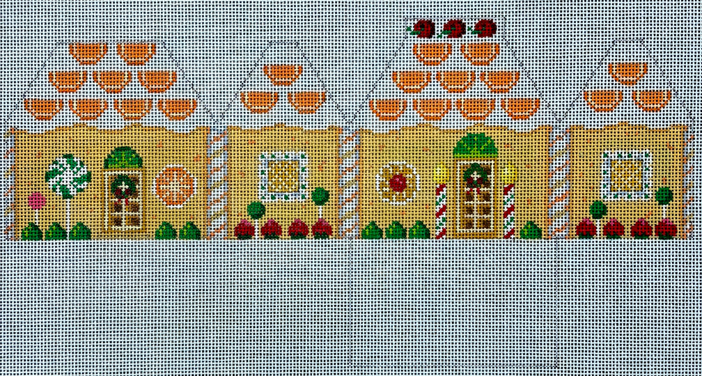 6253 Orange Dreamsicle 3D Gingerbread House