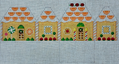 6253 Orange Dreamsicle 3D Gingerbread House