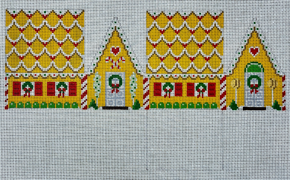 6262 Scallop Hearts 3D Gingerbread House